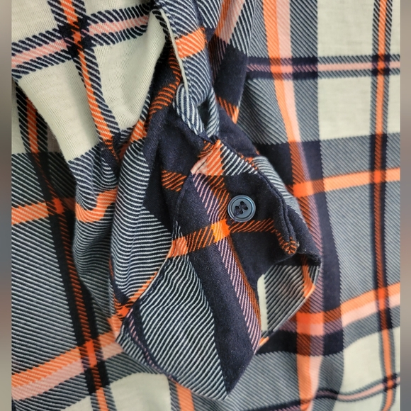 New York Laundry Plaid Cardigan sz 3X - Picture 4 of 5